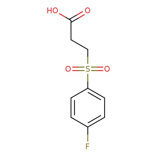 3-((4-Fluorophenyl)sulfonyl)propanoic acid