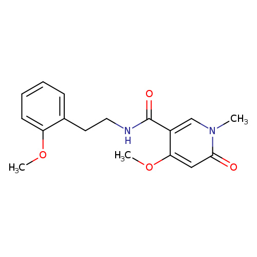 4-methoxy-N-[2-(2-methoxyphenyl)ethyl]-1-methyl-6-oxo-1,6-dihydropyridine-3-carboxamide