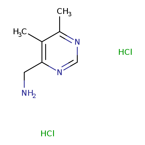 1-(5,6-dimethylpyrimidin-4-yl)methanaminedihydrochloride