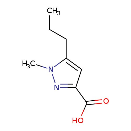 1H-Pyrazole-3-carboxylic acid, 1-methyl-5-propyl-
