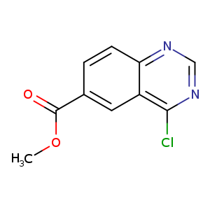 6-Quinazolinecarboxylic acid, 4-chloro-, methyl ester