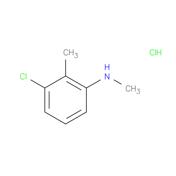 3-Chloro-N,2-dimethylaniline, HCl