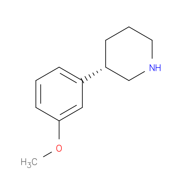 (S)-3-(3-Methoxyphenyl)piperidine