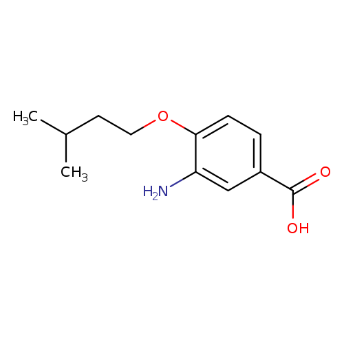 3-Amino-4-(3-methylbutoxy)benzoic acid