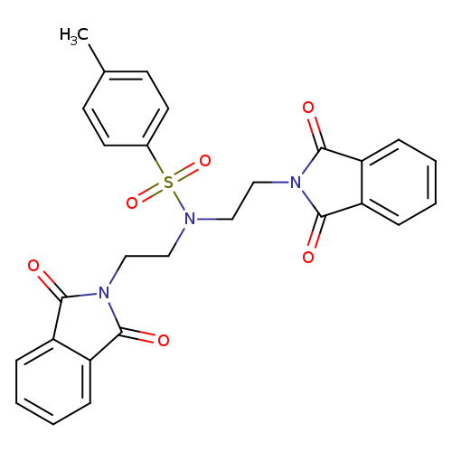 N,N-bis[2-(1,3-dioxo-2,3-dihydro-1H-isoindol-2-yl)ethyl]-4-methylbenzene-1-sulfonamide