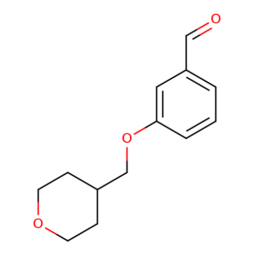3-((Tetrahydro-2H-pyran-4-yl)methoxy)benzaldehyde