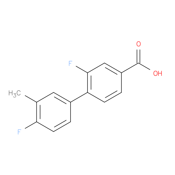 2,4'-Difluoro-3'-methyl-[1,1'-biphenyl]-4-carboxylic acid