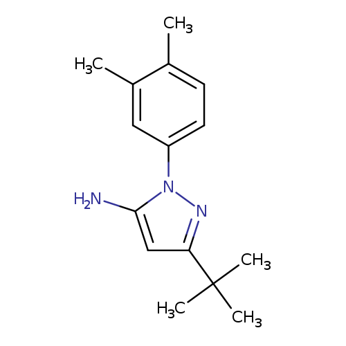 3-tert-butyl-1-(3,4-dimethylphenyl)-1H-pyrazol-5-amine