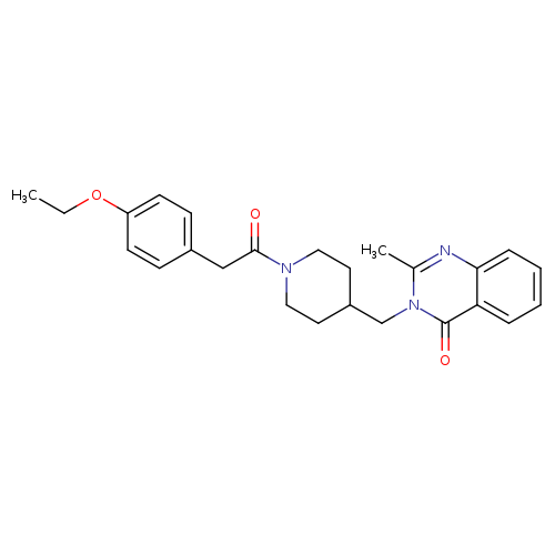 3-({1-[2-(4-ethoxyphenyl)acetyl]piperidin-4-yl}methyl)-2-methyl-3,4-dihydroquinazolin-4-one