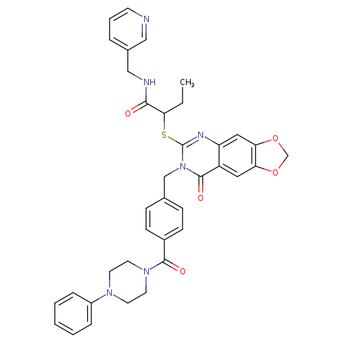 2-[(8-oxo-7-{[4-(4-phenylpiperazine-1-carbonyl)phenyl]methyl}-2H,7H,8H-[1,3]dioxolo[4,5-g]quinazolin-6-yl)sulfanyl]-N-[(pyridin-3-yl)methyl]butanamide