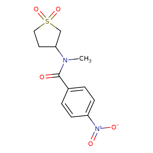 N-(1,1-dioxo-1lambda6-thiolan-3-yl)-N-methyl-4-nitrobenzamide