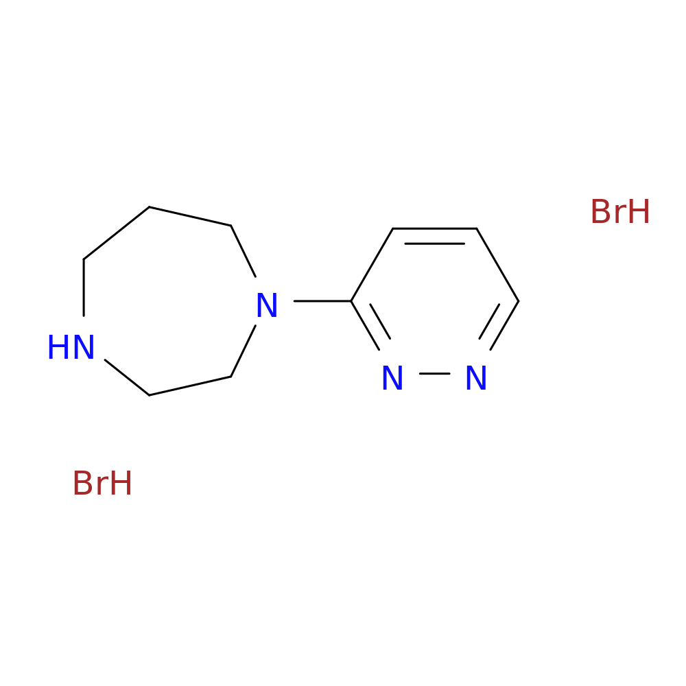 1-(pyridazin-3-yl)-1,4-diazepane dihydrobromide