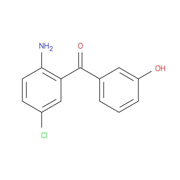 (2-Amino-5-chlorophenyl)(3-hydroxyphenyl)methanone