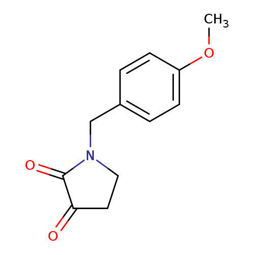 1-[(4-methoxyphenyl)methyl]pyrrolidine-2,3-dione