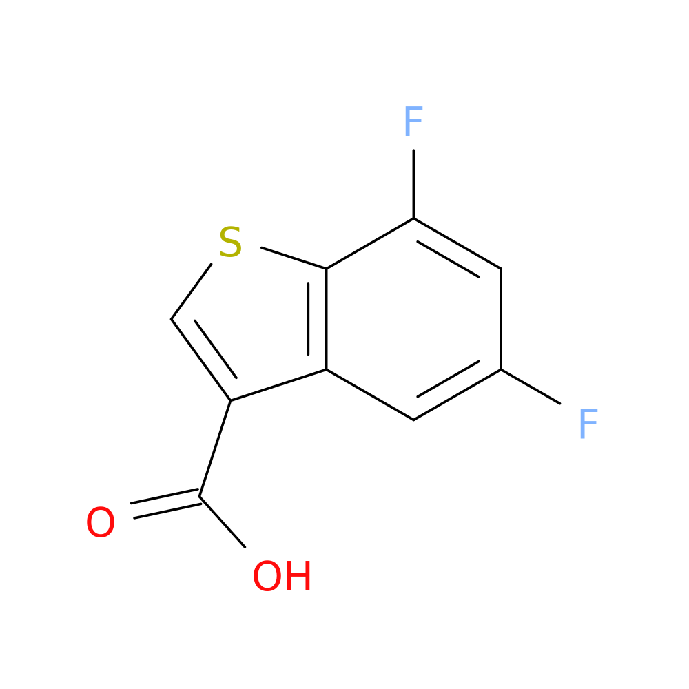 5,7-difluoro-1-benzothiophene-3-carboxylic acid