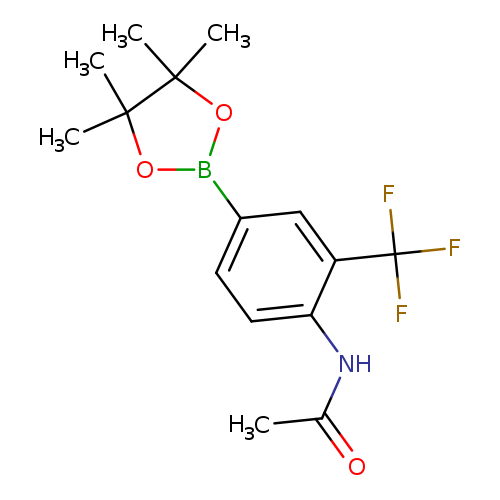 4-Acetamido-3-(trifluoromethy)phenylboronic acid, pinacol ester