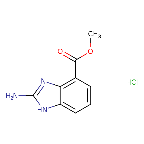 Methyl 2-amino-1h-1,3-benzodiazole-4-carboxylate hydrochloride