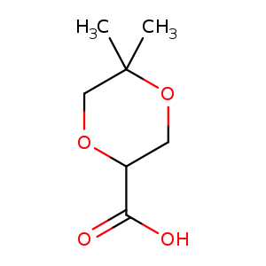 5,5-dimethyl-1,4-dioxane-2-carboxylic acid