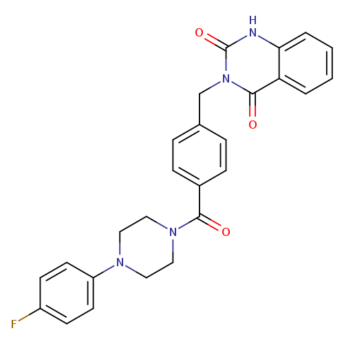 3-({4-[4-(4-fluorophenyl)piperazine-1-carbonyl]phenyl}methyl)-1,2,3,4-tetrahydroquinazoline-2,4-dione