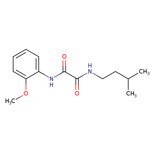 N'-(2-methoxyphenyl)-N-(3-methylbutyl)ethanediamide