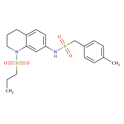 1-(4-methylphenyl)-N-[1-(propane-1-sulfonyl)-1,2,3,4-tetrahydroquinolin-7-yl]methanesulfonamide