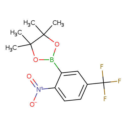 4,4,5,5-Tetramethyl-2-(2-nitro-5-(trifluoromethyl)phenyl)-1,3,2-dioxaborolane