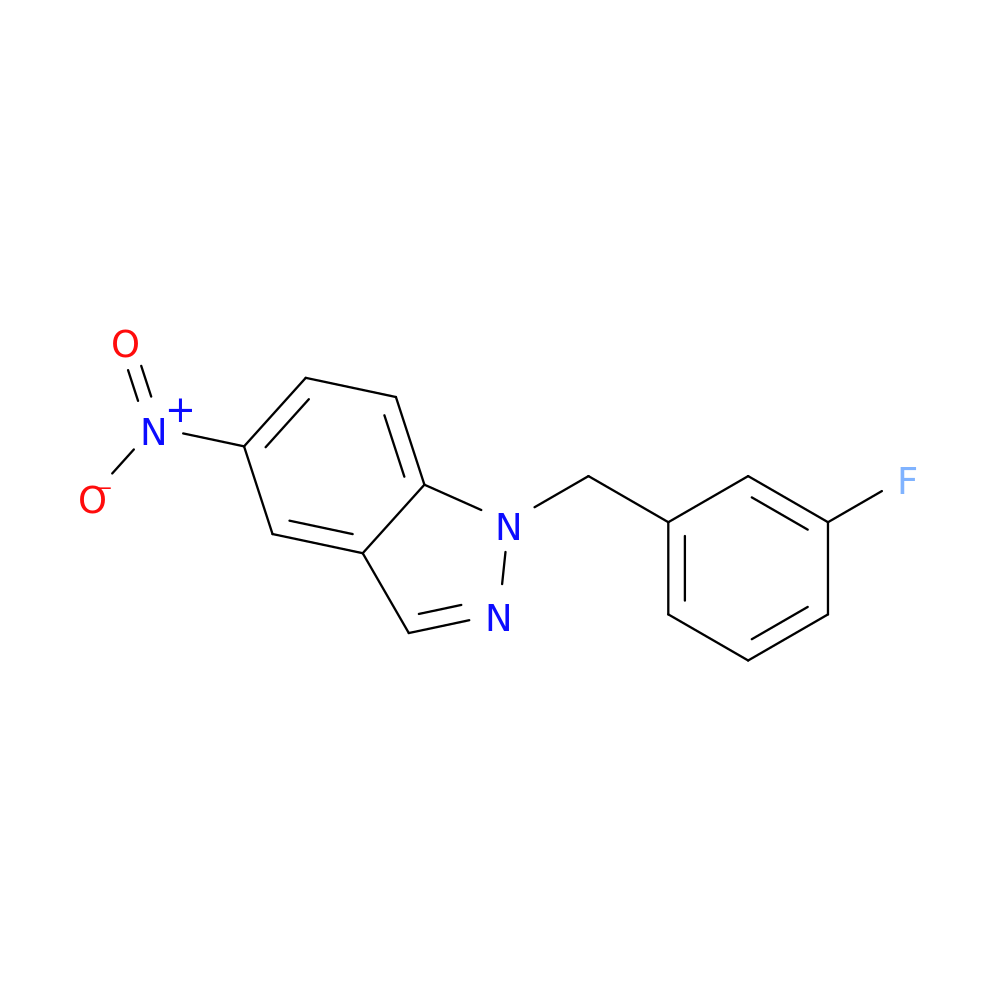 1-(3-Fluorobenzyl)-5-nitro-1H-indazole
