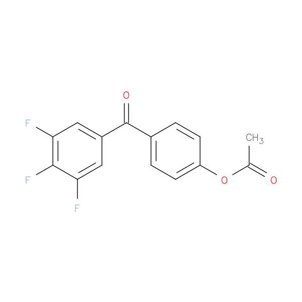 4-Acetoxy-3',4',5'-trifluorobenzophenone