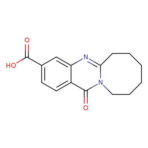 13-oxo-6H,7H,8H,9H,10H,11H,13H-azocino[2,1-b]quinazoline-3-carboxylic acid