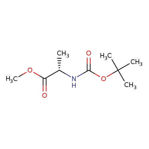 L-Alanine, N-[(1,1-dimethylethoxy)carbonyl]-, methyl ester