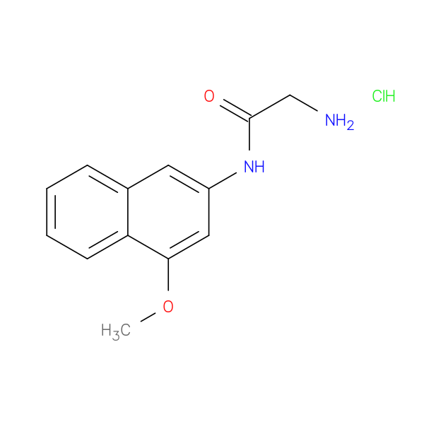 Glycine 4-methoxy-beta-naphthylamide hydrochloride