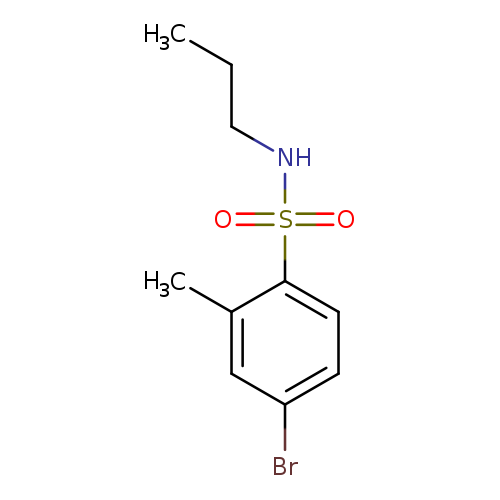 4-Bromo-2-methyl-N-propylbenzenesulfonamide