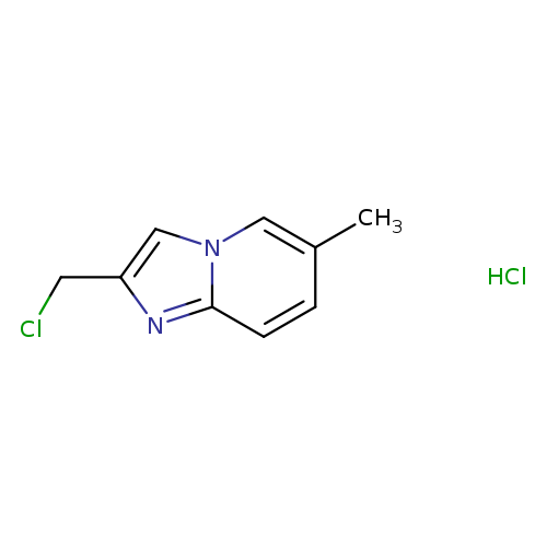 2-(Chloromethyl)-6-methylimidazo[1,2-a]pyridine, HCl