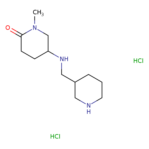 1-methyl-5-{[(piperidin-3-yl)methyl]amino}piperidin-2-one dihydrochloride