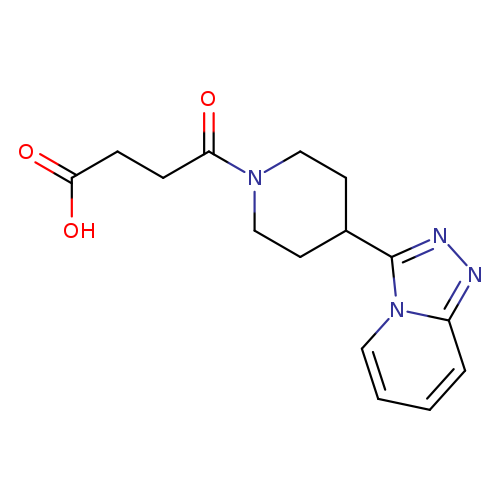 4-(4-([1,2,4]Triazolo[4,3-a]pyridin-3-yl)piperidin-1-yl)-4-oxobutanoic acid