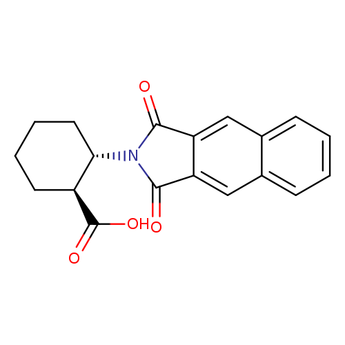 (1S,2S)-2-(1,3-Dioxo-1H-benzo[f]isoindol-2(3H)-yl)cyclohexanecarboxylic acid