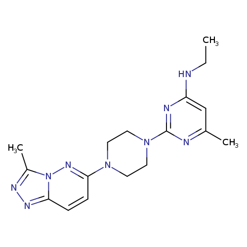 N-ethyl-6-methyl-2-(4-{3-methyl-[1,2,4]triazolo[4,3-b]pyridazin-6-yl}piperazin-1-yl)pyrimidin-4-amine