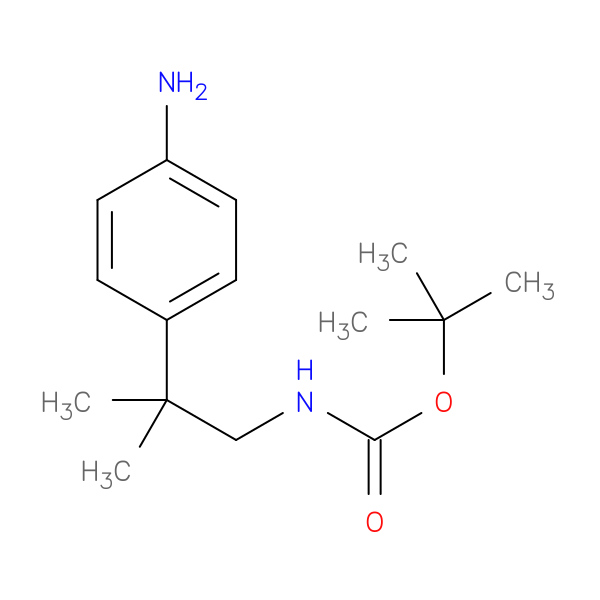 Tert-Butyl (2-(4-aminophenyl)-2-methylpropyl)carbamate