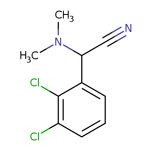 (2,3-DICHLOROPHENYL)(DIMETHYLAMINO)ACETONITRILE