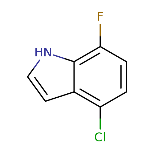 1H-Indole, 4-chloro-7-fluoro-