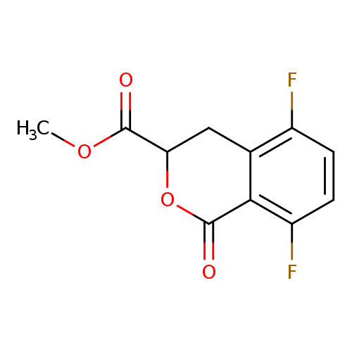 methyl 5,8-difluoro-1-oxo-3,4-dihydro-1H-2-benzopyran-3-carboxylate