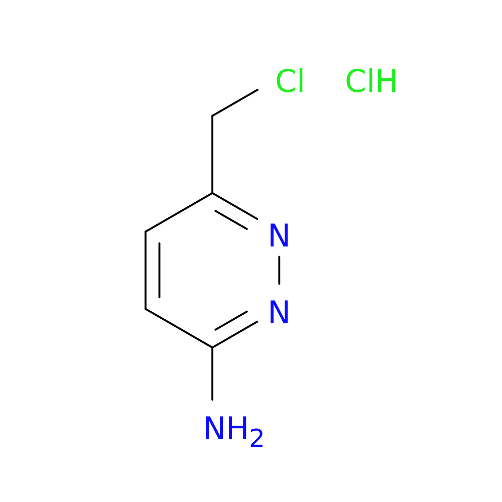 6-(chloromethyl)pyridazin-3-amine hydrochloride
