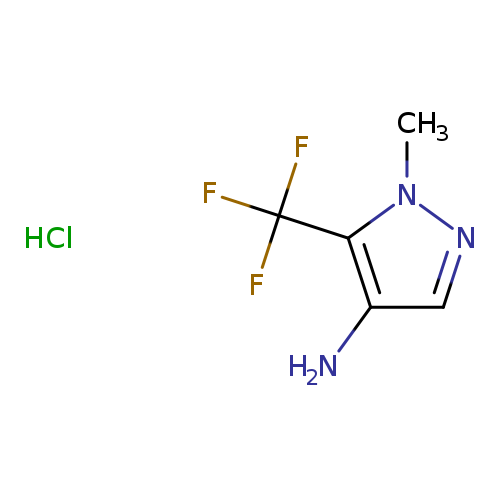 1-METHYL-5-(TRIFLUOROMETHYL)-1H-PYRAZOL-4-AMINE HYDROCHLORIDE