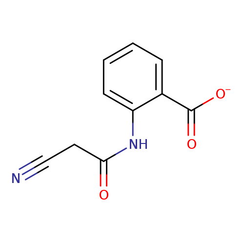 2-(2-Cyanoacetamido)benzoic acid