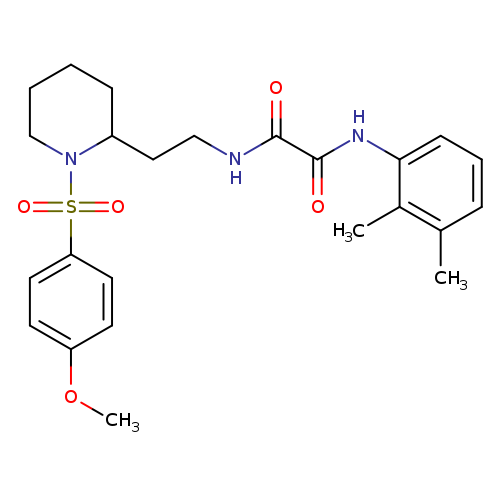 N'-(2,3-dimethylphenyl)-N-{2-[1-(4-methoxybenzenesulfonyl)piperidin-2-yl]ethyl}ethanediamide