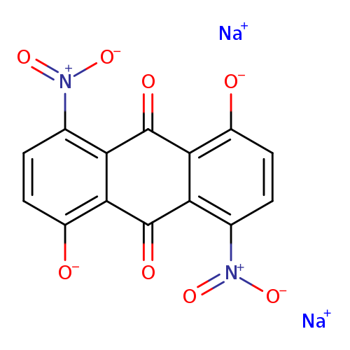 disodium 4,8-dinitro-9,10-dioxo-9,10-dihydroanthracene-1,5-bis(olate)