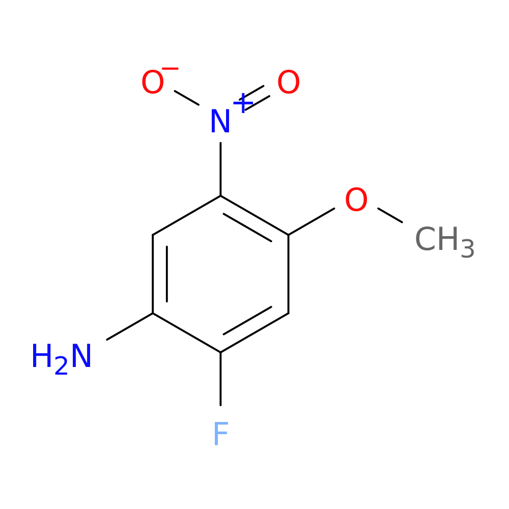 2-fluoro-4-methoxy-5-nitrophenylamine