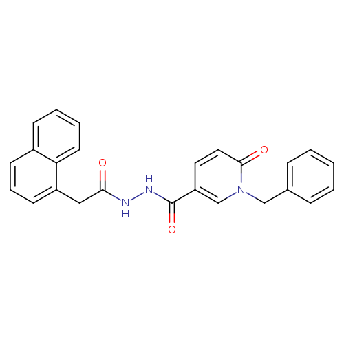 N'-(1-benzyl-6-oxo-1,6-dihydropyridine-3-carbonyl)-2-(naphthalen-1-yl)acetohydrazide