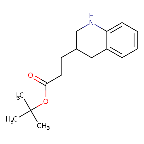 tert-butyl 3-(1,2,3,4-tetrahydroquinolin-3-yl)propanoate