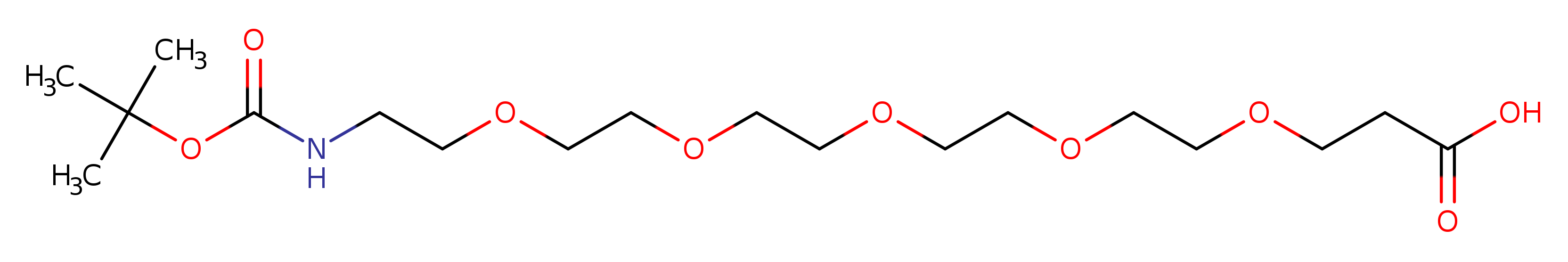 5,8,11,14,17-Pentaoxa-2-azaeicosanedioic acid, 1-(1,1-dimethylethyl) ester
